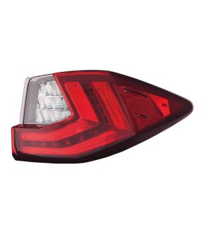 Right Passenger Side Tail Light For 16-19 Lexus RX350, 18-19 Lexus RX350L, 16-19 Lexus RX450h; CAPA Certified