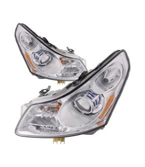 Headlight Set For 07-08 Infiniti G35