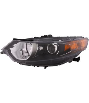 Left Driver Side Headlight For 09-14 Acura TSX; CAPA Certified