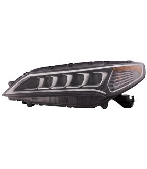 Left Driver Side Headlight For 15-17 Acura TLX; CAPA Certified