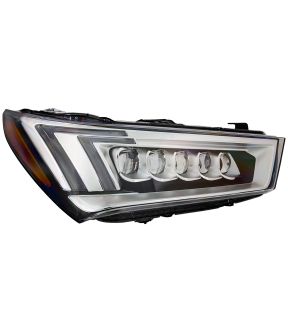 Right Passenger Side Headlight For 17-20 Acura MDX; CAPA Certified