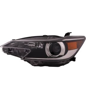 Left Driver Side Headlight For 14-16 Scion tC; CAPA Certified