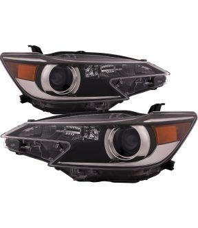 Headlight Set For 14-16 Scion tC; CAPA Certified
