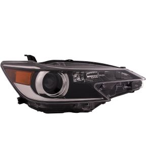 Right Passenger Side Headlight For 14-16 Scion tC; CAPA Certified