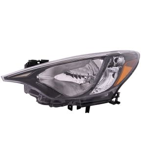 Left Driver Side Headlight For 16 Scion iA, 16-20 Toyota Yaris; CAPA Certified