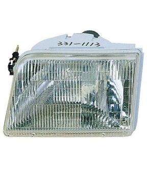 Left Driver Side Headlight For 93-97 Ford Ranger; CAPA Certified