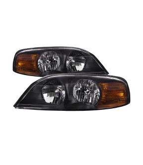 Headlight Set For 00-02 Lincoln LS