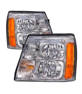 Headlight Set For 02 Cadillac Escalade