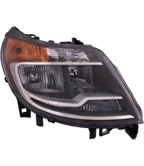 Right Passenger Side Headlight For 14-23 Ram ProMaster 1500, 14-23 Ram ProMaster 2500, 14-23 Ram ProMaster 3500; CAPA Certified