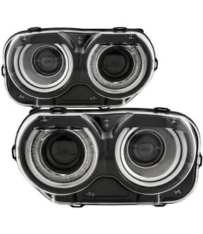 Headlight Set For 15-23 Dodge Challenger