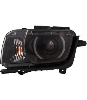 Left Driver Side Headlamp For 10-15 Chevrolet Camaro; CAPA Certified