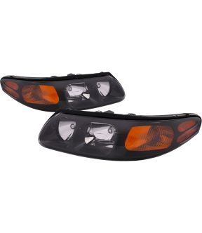 Headlight Set For 00-04 Pontiac Bonneville