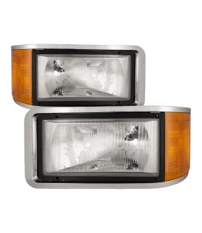 Headlight Set For 1990-2006 Mack