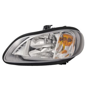 Left Driver Side Headlight For 04-12 Freightliner Business Class M2, 02-06 Freightliner M2 100, 02-18 Freightliner M2 106, 03-18 Freightliner M2 112
