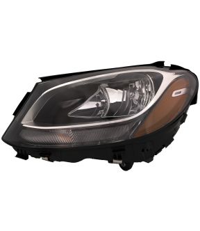 Left Driver Side Headlight For 2015-2021 Mercedes-Benz; CAPA Certified