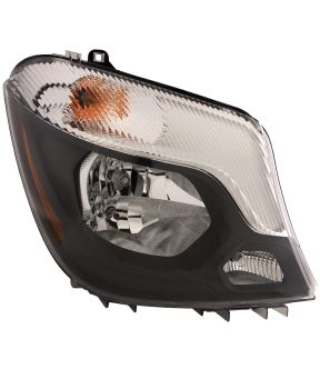 Right Passenger Side Headlight For 14-18 Mercedes-Benz Sprinter 2500, 14-18 Mercedes-Benz Sprinter 3500; CAPA Certified