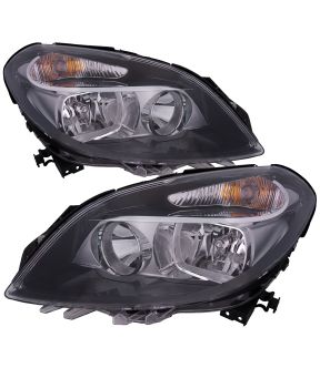 Headlight Set For 15 Mercedes-Benz B Electric Drive, 15-17 Mercedes-Benz B250, 16-17 Mercedes-Benz B250e; CAPA Certified
