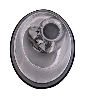 Right Passenger Side Headlight For 06-10 Volkswagen Beetle; CAPA Certified