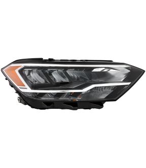 Right Passenger Side Headlight For 19-24 Volkswagen Jetta; CAPA Certified