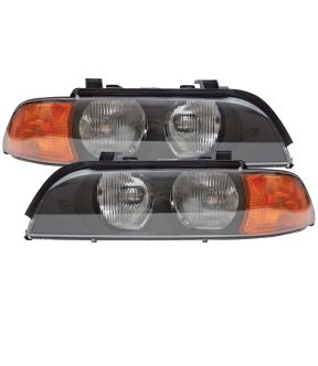 Headlight Set For 98-00 BMW 528i, 98-00 BMW 540i