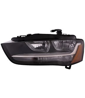 Left Driver Side Headlight For 12-16 Audi A4, 13-14 Audi allroad, 12-16 Audi S4; CAPA Certified