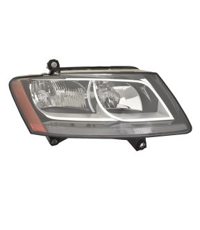 Right Passenger Side Headlight For 13-14 Audi Q5, 14 Audi SQ5; CAPA Certified