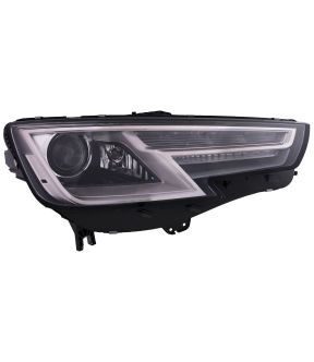 Right Passenger Side Headlight For 17-19 Audi A4; CAPA Certified