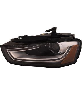 Left Driver Side Headlight For 13-16 Audi A4 allroad, 12-16 Audi A4 Quattro, 13-16 Audi allroad, 12-16 Audi S4; CAPA Certified