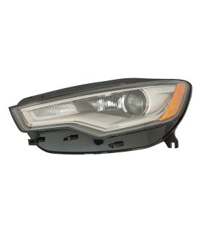 Left Driver Side Headlight For 12-18 Audi A6, 13-18 Audi S6; CAPA Certified