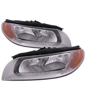 Headlight Set For 08-12 Volvo S80, 08-10 Volvo V70, 08-11 Volvo XC70