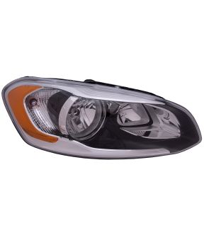 Right Passenger Side Headlight For 14-17 Volvo XC60; CAPA Certified