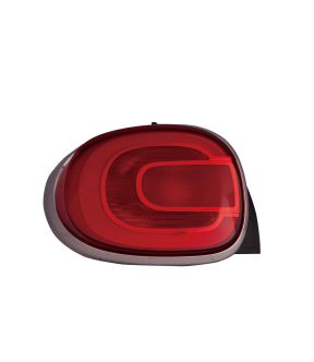 Left Driver Side Tail Light For 14-20 Fiat 500L; CAPA Certified