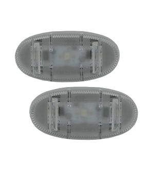 Side Marker Light Set For 20-22 Ford F-250 Super Duty, 20-22 Ford F-350 Super Duty; CAPA Certified