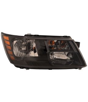 Right Passenger Side Headlight For 14-20 Dodge Journey; CAPA Certified