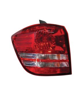 Left Driver Side Tail Light For 09-10 Dodge Journey; CAPA Certified