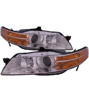 Headlight Set For 04-05 Acura TL