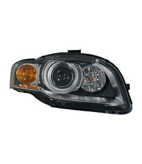 Right Passenger Side Headlight For 05-09 Audi A4, 05-08 Audi RS4, 05-09 Audi S4