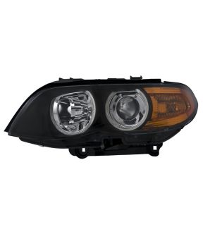 Left Driver Side Headlight For 04-06 BMW X5