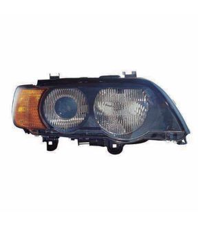 Right Passenger Side Headlight For 00-03 BMW X5