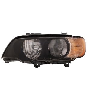 Left Driver Side Headlight For 00-03 BMW X5