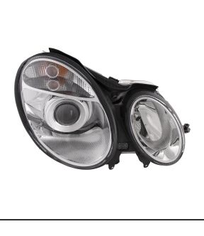 Right Passenger Side Headlight For 06 Mercedes-Benz E-350, 03-06 Mercedes-Benz E320, 03-06 Mercedes-Benz E500, 03-06 Mercedes-Benz E55 AMG