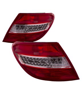 Tail Light Set For 08-11 Mercedes-Benz C300, 08-11 Mercedes-Benz C350, 08-11 Mercedes-Benz C63 AMG