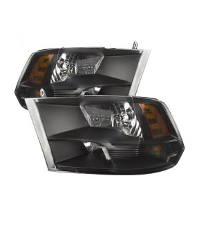 Headlight Set For 2009-2017 Dodge Ram