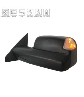 Left Driver Side Door Mirror For 19-24 Ram 1500