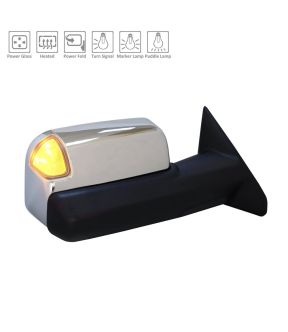 Right Passenger Side Door Mirror For 19-22 Ram 2500, 19-22 Ram 3500