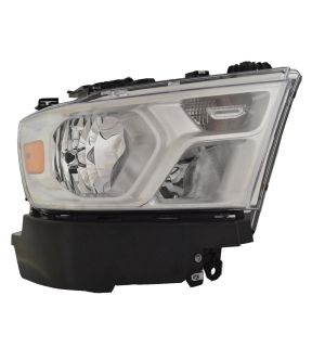 Right Passenger Side Headlight For 19-24 Ram 1500