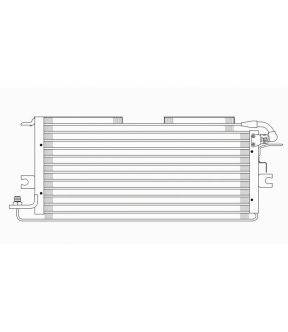 A/C Condenser For 94-95 Toyota Pickup