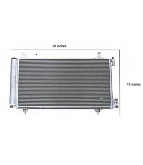 A/C Condenser For 11 Chevrolet Caprice, 08-09 Pontiac G8