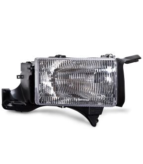 Right Passenger Side Headlight For 94-02 Dodge Ram 1500, 94-02 Dodge Ram 2500, 94-02 Dodge Ram 3500