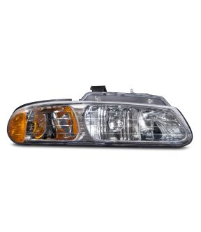 Right Passenger Side Headlight For 96-99 Chrysler Town & Country, 96-99 Dodge Caravan, 96-99 Plymouth Voyager